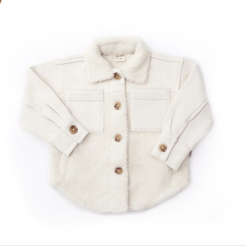 SHERPA FARM JACKET | ALABASTER, 6 to 12 Months